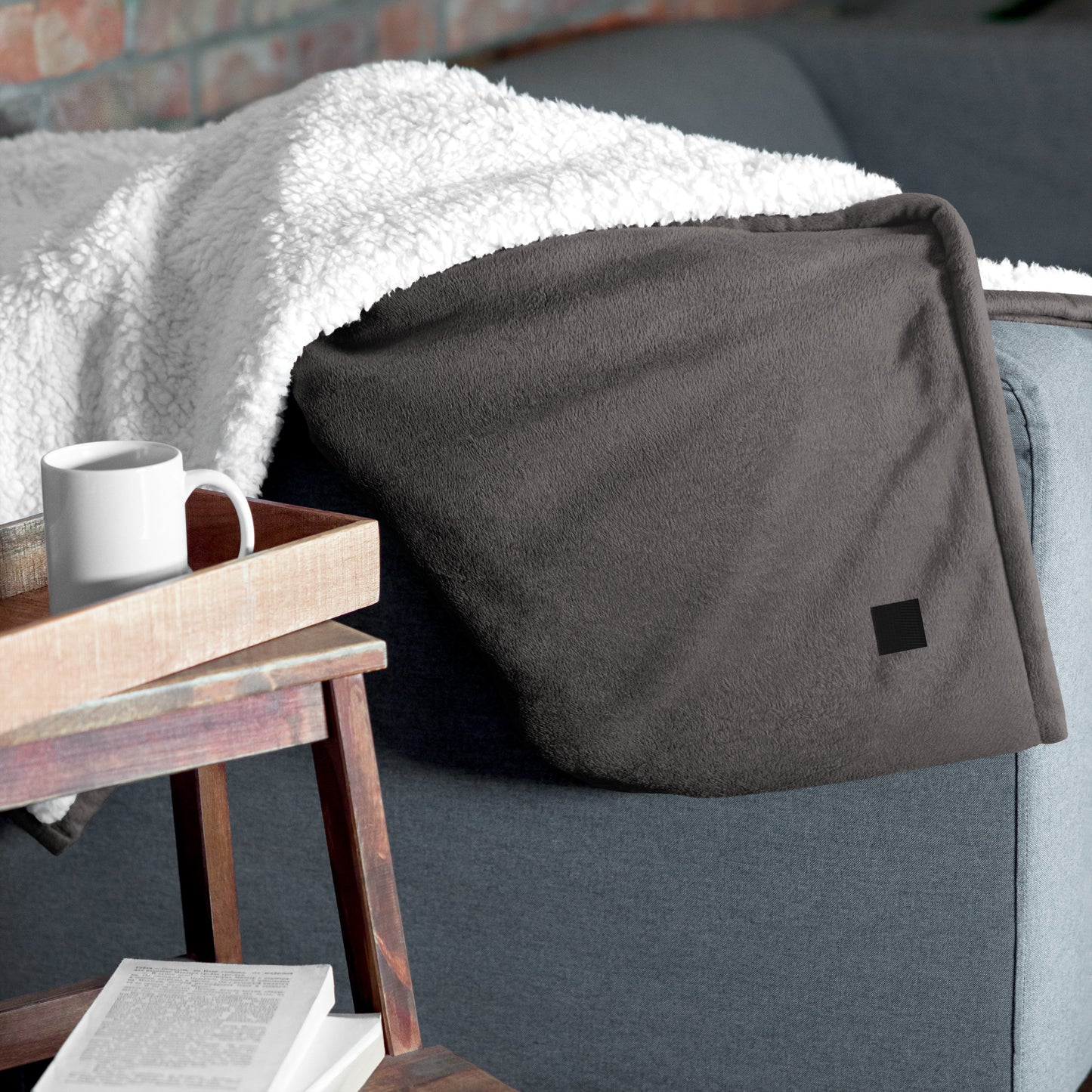 CANVAS Premium sherpa blanket / CANVAS-B / PL (WW)