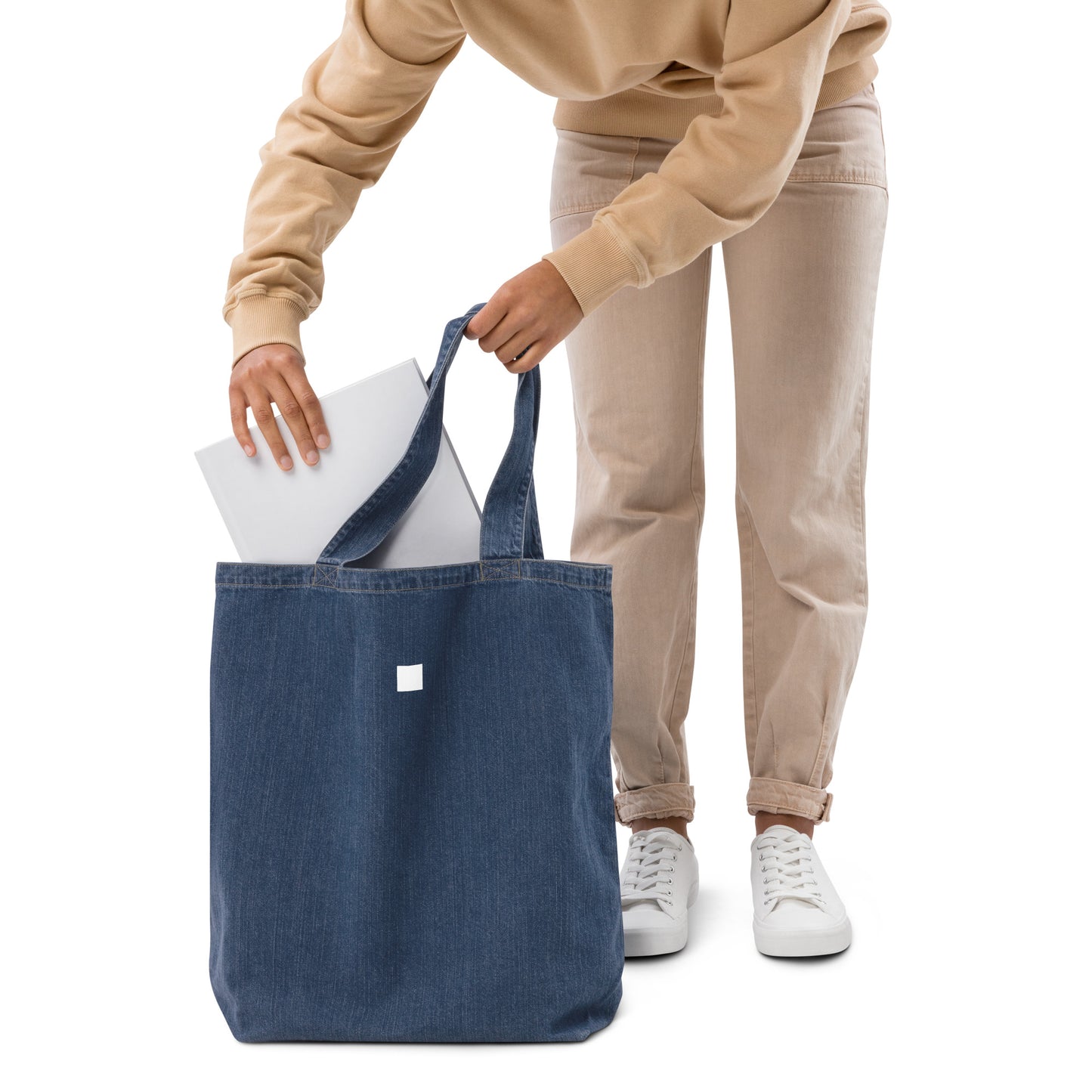 CANVAS Organic denim tote bag / CANVAS-W / PL (WW)