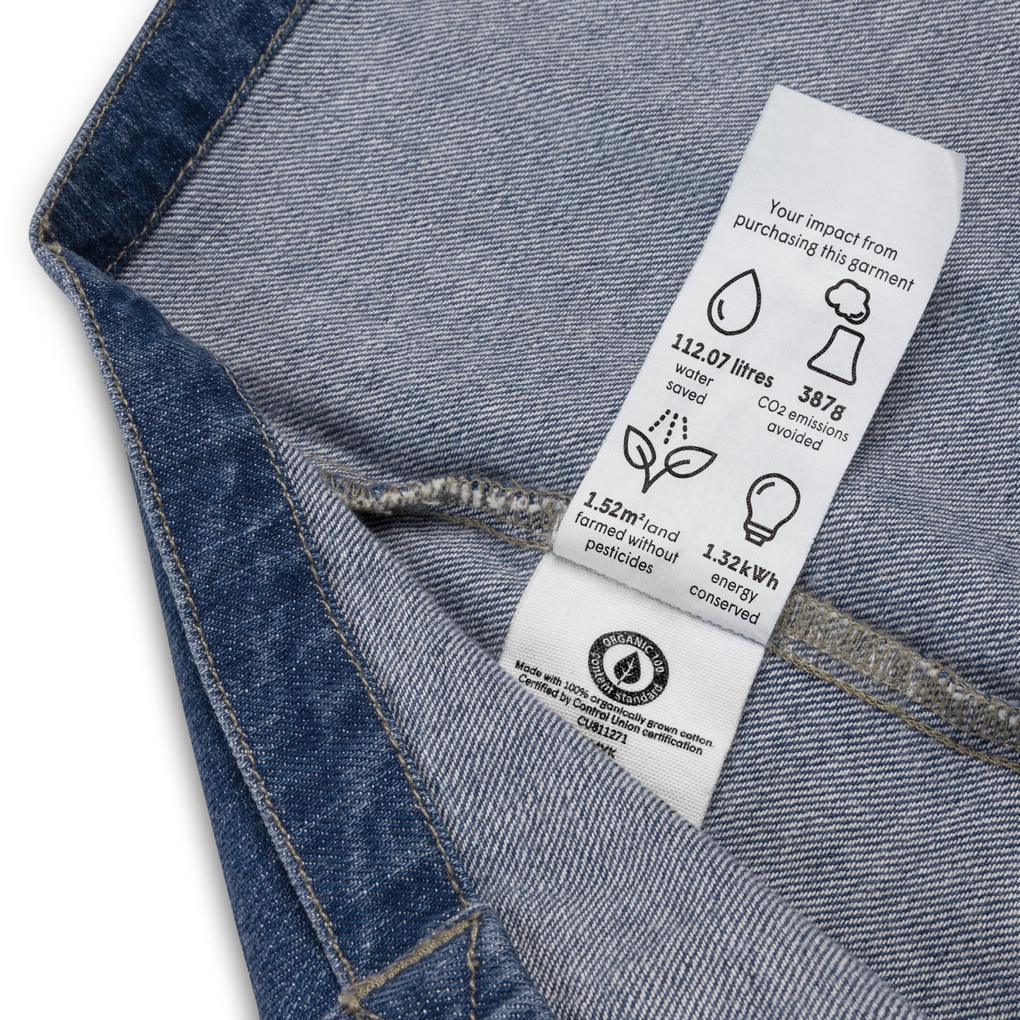 CANVAS Organic denim tote bag / CANVAS-W / PL (WW)