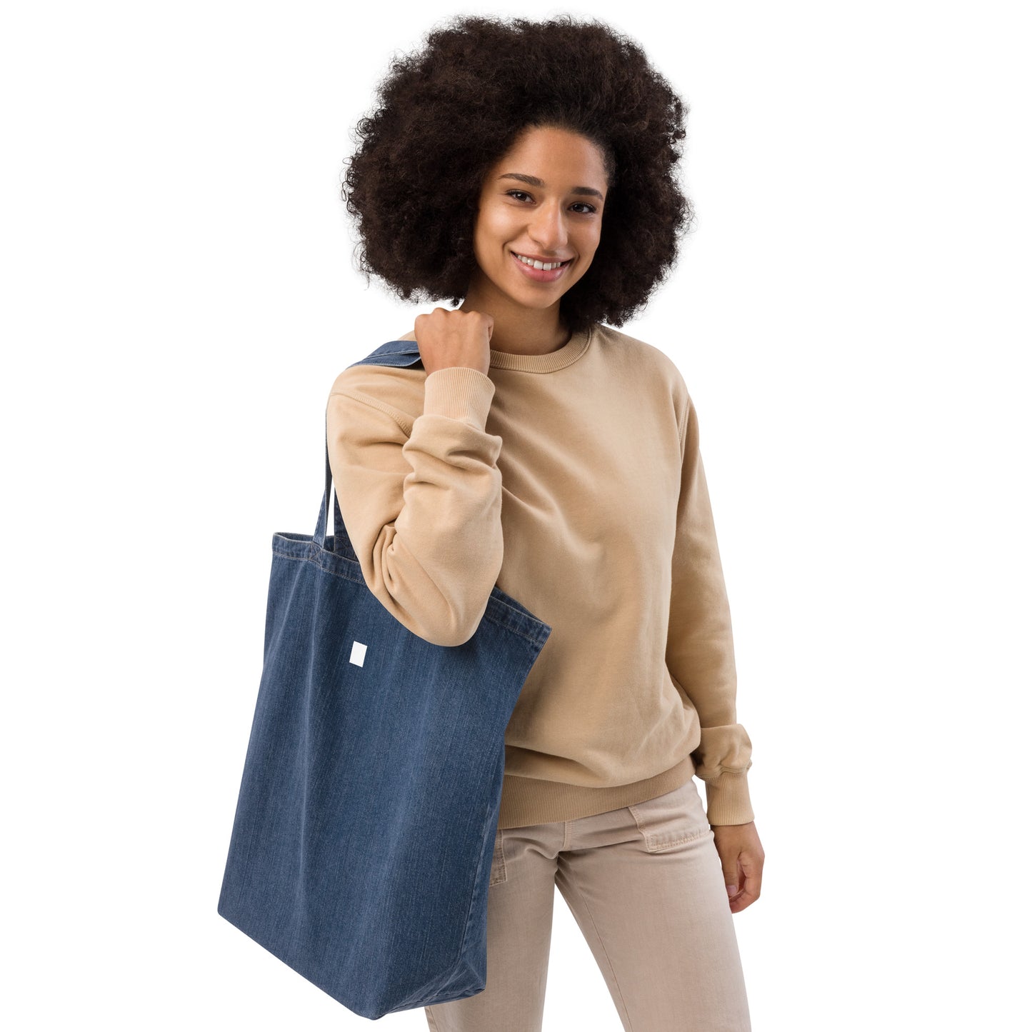 CANVAS Organic denim tote bag / CANVAS-W / PL (WW)