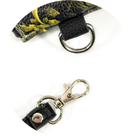 FLOWERS Vegan Leather Clutch / ARCHIVES-FL1 / AE (CA)